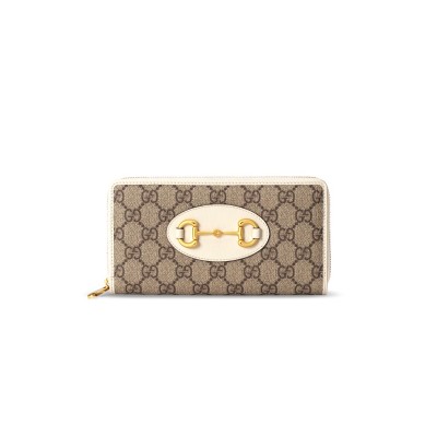 GUCCI HORSEBIT 1955 ZIP AROUND WALLET 621889 (19*10*4cm)